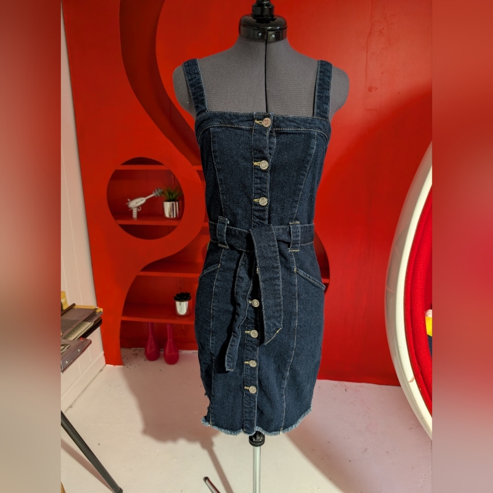 Dynamite Blue Jeans Classic Fit Dress